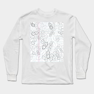 Cool School Nostalgia Retro S Symbol Long Sleeve T-Shirt